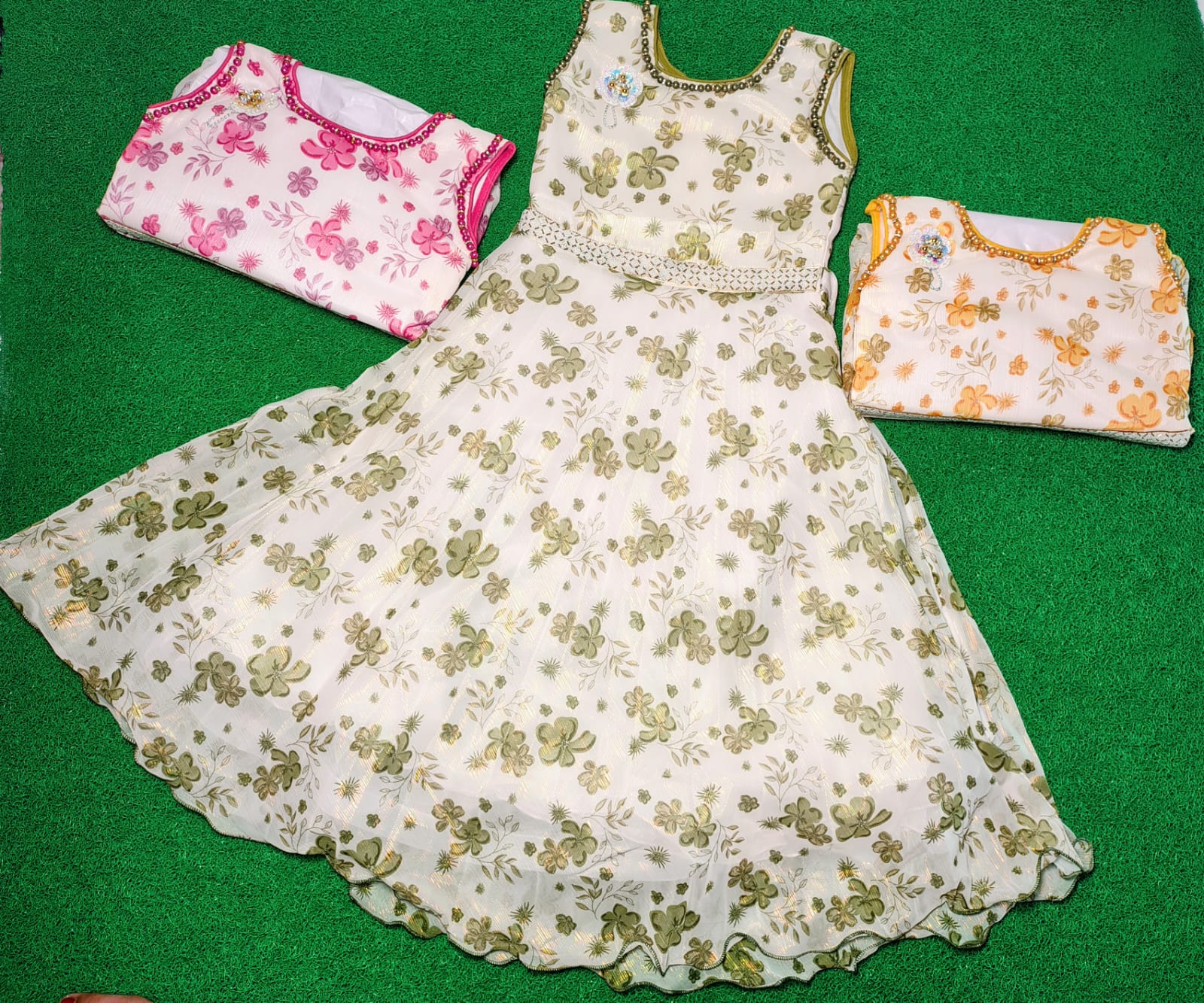 Aashik Party Wear Frock - Image 3