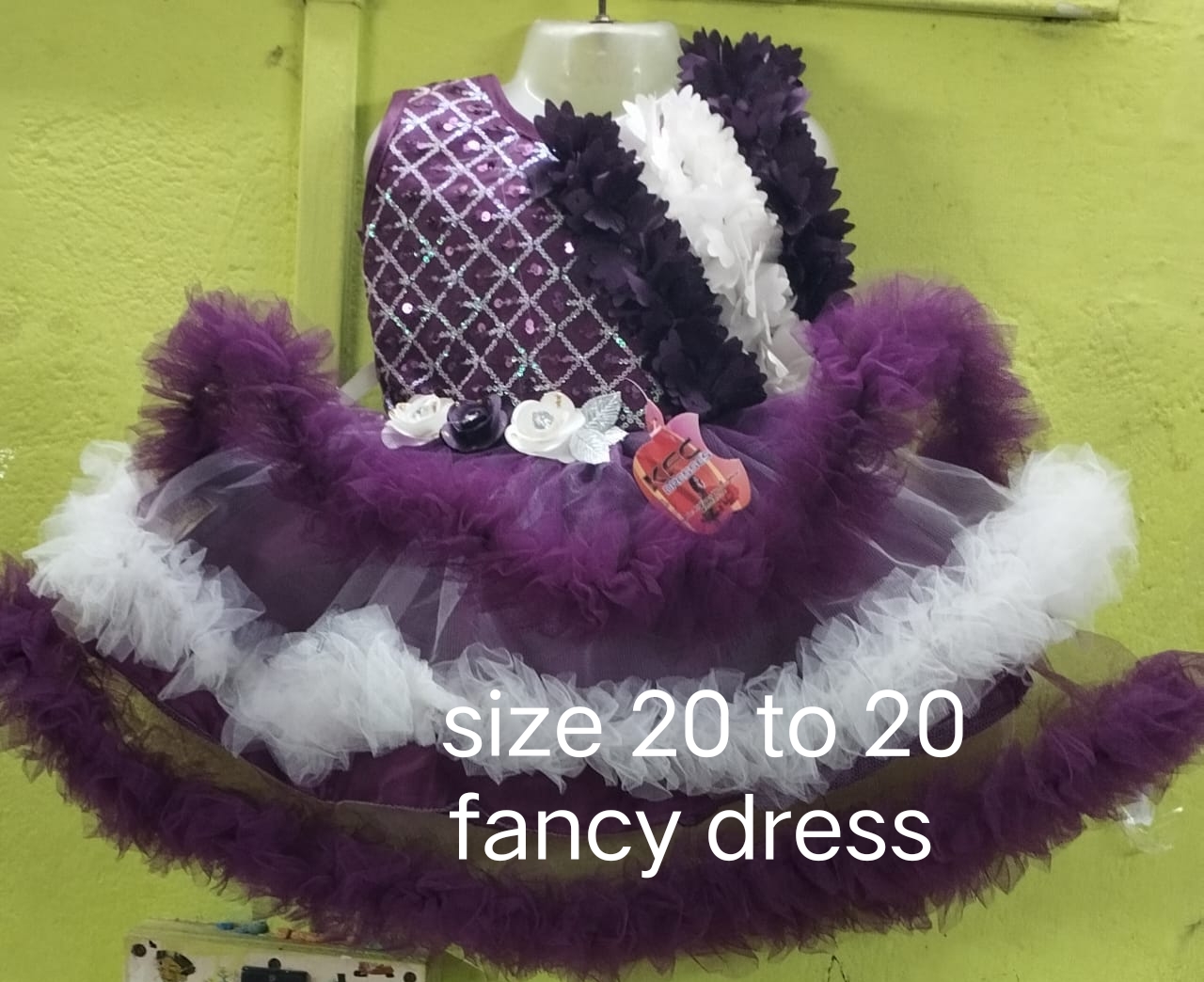 K.f.c Party Wear Frock D02 - Image 3