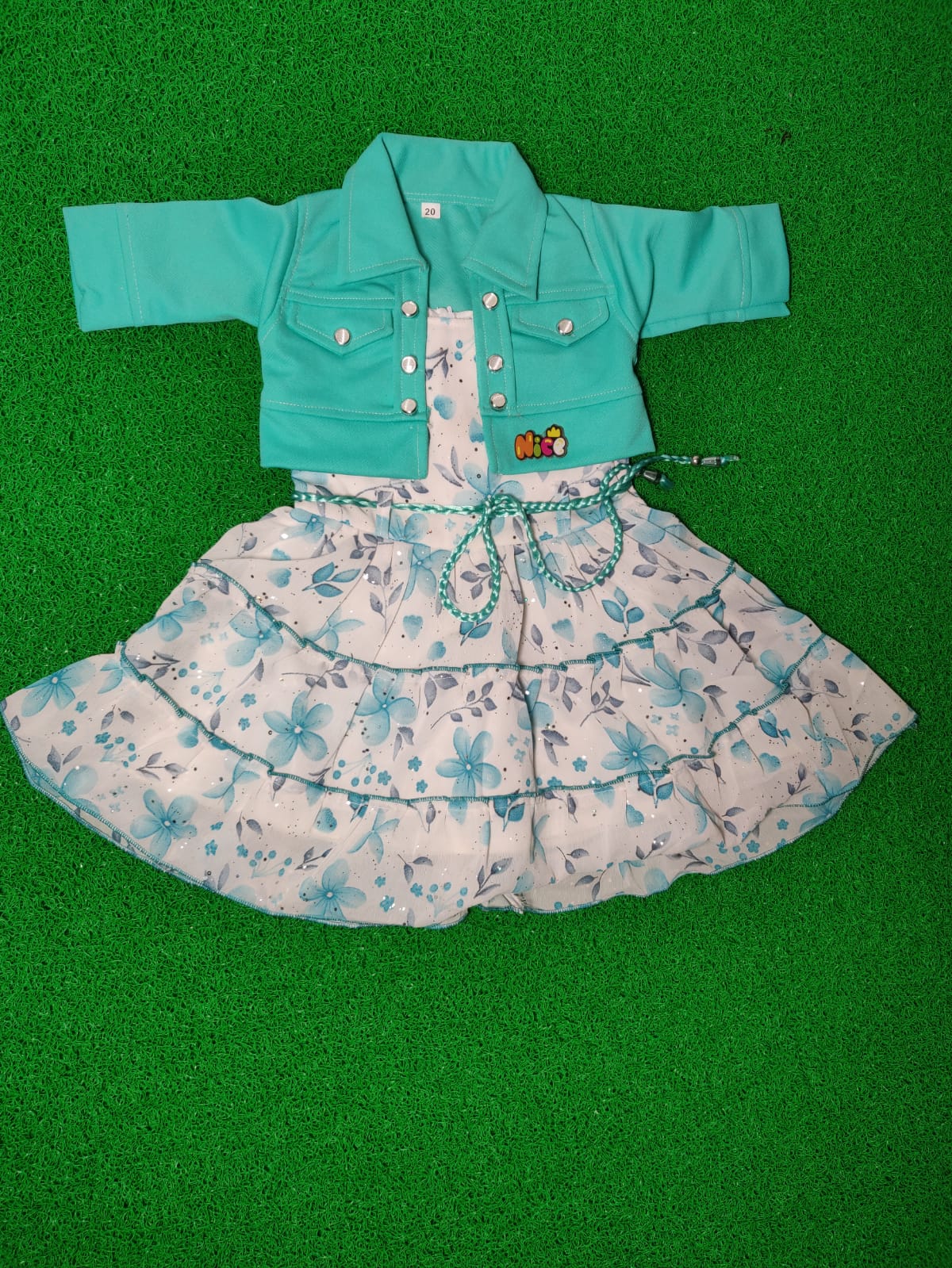 Zinat Frock With Jacket